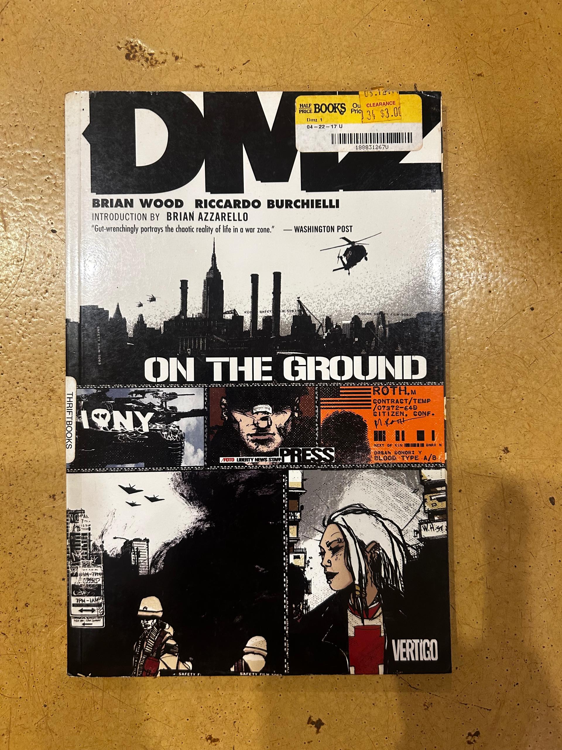 DMZ, Vol. 1: On the Ground